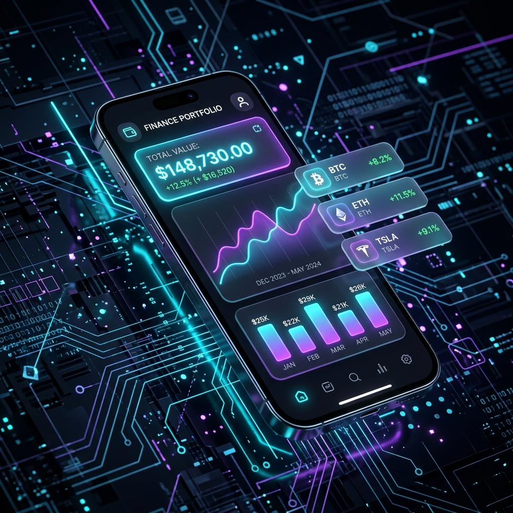 Mobile App Development Mockup