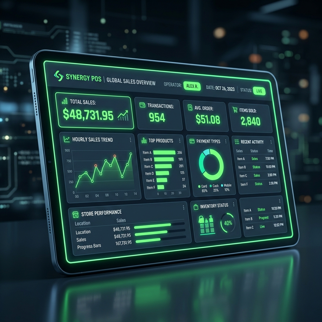 Point of Sale System Mockup